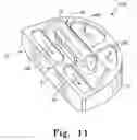 Fig. 10 - Tibial insert and associated surgical method