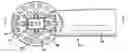 Fig. 01 - Brush head for toothbrush