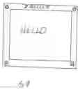 Fig. 07 - Erasable, flexible signs and banners including collapsible supports