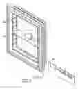 Fig. 06 - Picture frame having an inner frame movably received in an outer frame for exhibiting a planar drawing or a three dimensional object