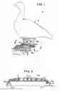 Fig. 02 - Avian decoy with removable foot base