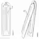 Fig. 02 - Article of manufacture for holding flexible material securely for cutting purposes
