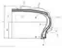Fig. 01 - Self-supporting type pneumatic run-flat tire, and insert and bead rubber composition for run-flat capability