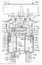 Fig. 01 - Method and apparatus for melting titanium using a combination of plasma torches and direct arc electrodes