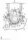 Fig. 07 - Swing arm support structure in a motorcycle, and motorcycle incorporating same
