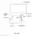 Fig. 25 - Bioptical laser scanning system for providing six-sided 360-degree omnidirectional bar code symbol scanning coverage at a point of sale station