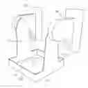 Fig. 01 - Toilet tissue boxholder