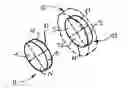Fig. 01 - Rotatable bipolar phased magnetic locking system for door