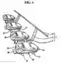 Fig. 02 - Chair with a combination back support and cover plate