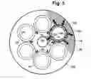 Fig. 07 - Self-sustaining electric-power generator utilizing electrons of low inertial mass to magnify inductive energy
