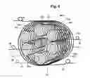 Fig. 08 - Self-sustaining electric-power generator utilizing electrons of low inertial mass to magnify inductive energy