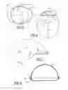 Fig. 03 - Teardrop shaped vehicular mirror