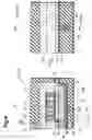 Fig. 07 - Thin-film magnetic head structure adapted to manufacture a thin-film head having a base magnetic pole part, a yoke magnetic pole part, and an intervening insulative film