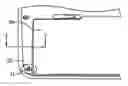 Fig. 01 - Fastening mechanism for electronic device