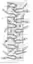 Fig. 01 - Plate member and assembly for hanging a decorative lighting string on a structure