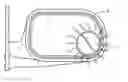 Fig. 01 - Automobile auxiliary mirror