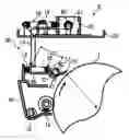 Fig. 01 - Cleaning device for removing toner from an image bearing member