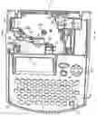 Fig. 01 - Tape printing device and tape cassette