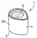 Fig. 01 - Insert for pressurized containers for liquids, especially beverage containers