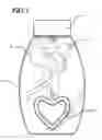 Fig. 02 - Bubble wand with ornaments within a container