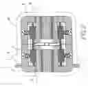 Fig. 03 - Transmission mechanism for equalized management of the traction force provided for traction wheels of automotive vehicles