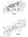 Fig. 02 - Spinal implant and cutting tool preparation accessory for mounting the implant