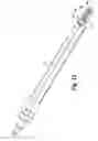 Fig. 09 - Spinal implant and cutting tool preparation accessory for mounting the implant
