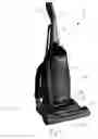 Fig. 02 - Vacuum cleaner with service door for filter