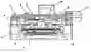 Fig. 01 - Gear-driven locking assembly for brew head assembly