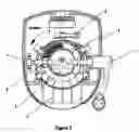 Fig. 04 - Gear-driven locking assembly for brew head assembly