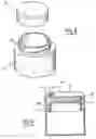 Fig. 05 - Multi-container device for packaging and dispensing products and method for applying make-up using such a device