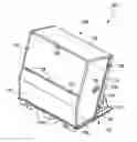Fig. 01 - Restraining dense packaging system for LCD glass sheets
