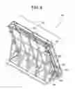 Fig. 08 - Restraining dense packaging system for LCD glass sheets