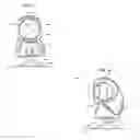 Fig. 04 - Suction mounted bar code symbol reading system, apparatus and stand
