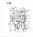 Fig. 22 - Flexible printed wiring board arrangement of an imaging device