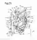 Fig. 23 - Flexible printed wiring board arrangement of an imaging device