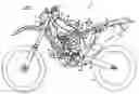 Fig. 01 - Saddle-riding type vehicle with fuel pump