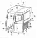 Fig. 01 - Cab for construction machinery