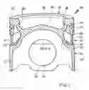 Fig. 02 - Piston for an internal combustion engine and cover ring for the cooling channel of the piston