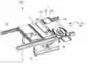 Fig. 01 - WORK TABLE HAVING MEANS FOR HOLDING THE DETACHED TABLE EXTENSION IN PLACE