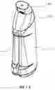 Fig. 02 - Dispenser bottle for liquid detergents that are comprised of at least two partial compositions