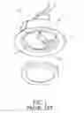 Fig. 02 - Lighting equipment for a kitchen ventilator