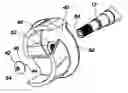 Fig. 01 - Low-profile impeller bolt