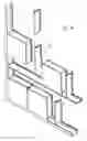 Fig. 06 - Complex of structural elements for glass brick walls