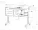 Fig. 01 - Height-adjustable sewing table