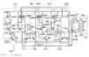 Fig. 01 - Hysteresis comparator for input voltages and corresponding electronic circuit