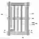 Fig. 01 - Liquid crystal display having electrodes constituted by a transparent electric conductor