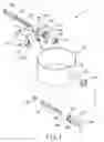 Fig. 02 - Lamp arm fixing device of a junction box for a pendent lamp