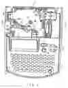 Fig. 02 - Tape printing device and tape cassette