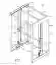 Fig. 02 - Weight lifting power cage with slave rack